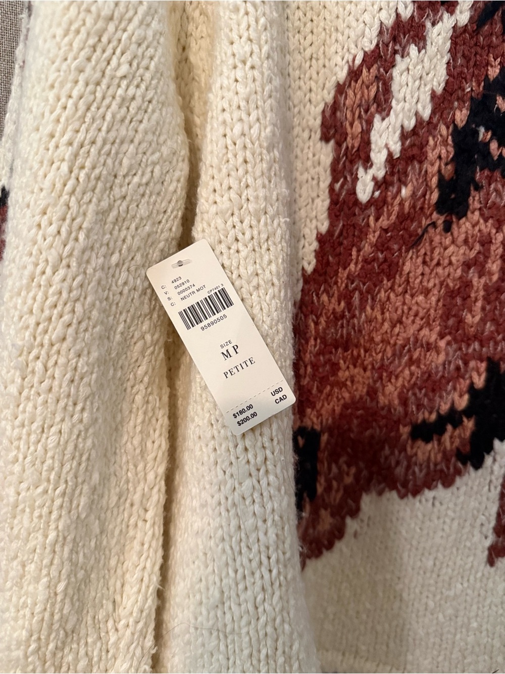 Anthropologie Pilcro NWT Western Utility Sweater Jacket | MP - Picture 10 of 10